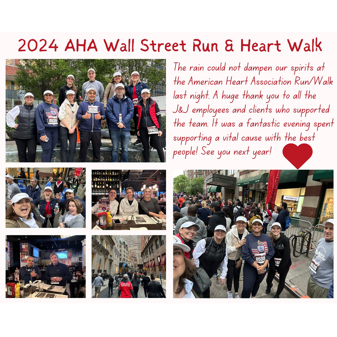 aha wall street run 8 heart walk